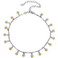 Delicate Display - White Necklace
