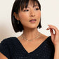 Delicate Display - White Necklace