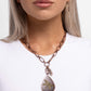 Deluxe Dragonfly - Copper Necklace