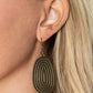 Desert Climate - Brass Earring