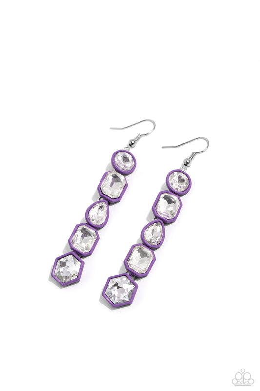 Developing Dignity - Purple Earring