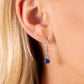 Diagonal Daydream - Blue Necklace