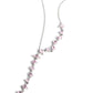 Diagonal Daydream - Pink Necklace