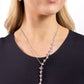 Diagonal Daydream - Pink Necklace