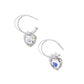 Diamond of the Night - White Earring