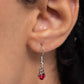 Dicey Demure - Red Necklace