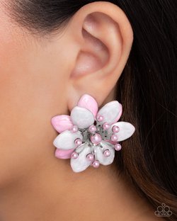 Dimensional Dowry - Pink Earring