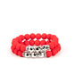 Dip and Dive - Red Bracelet