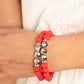 Dip and Dive - Red Bracelet