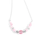Disco Date - Pink Necklace