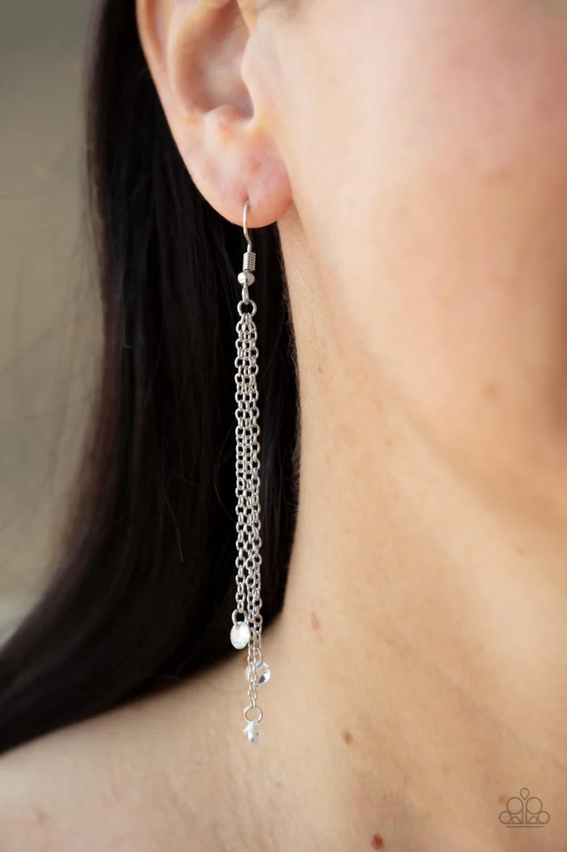 Divine Droplets - White Earring