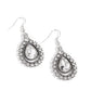 Divinely Duchess - White Earring