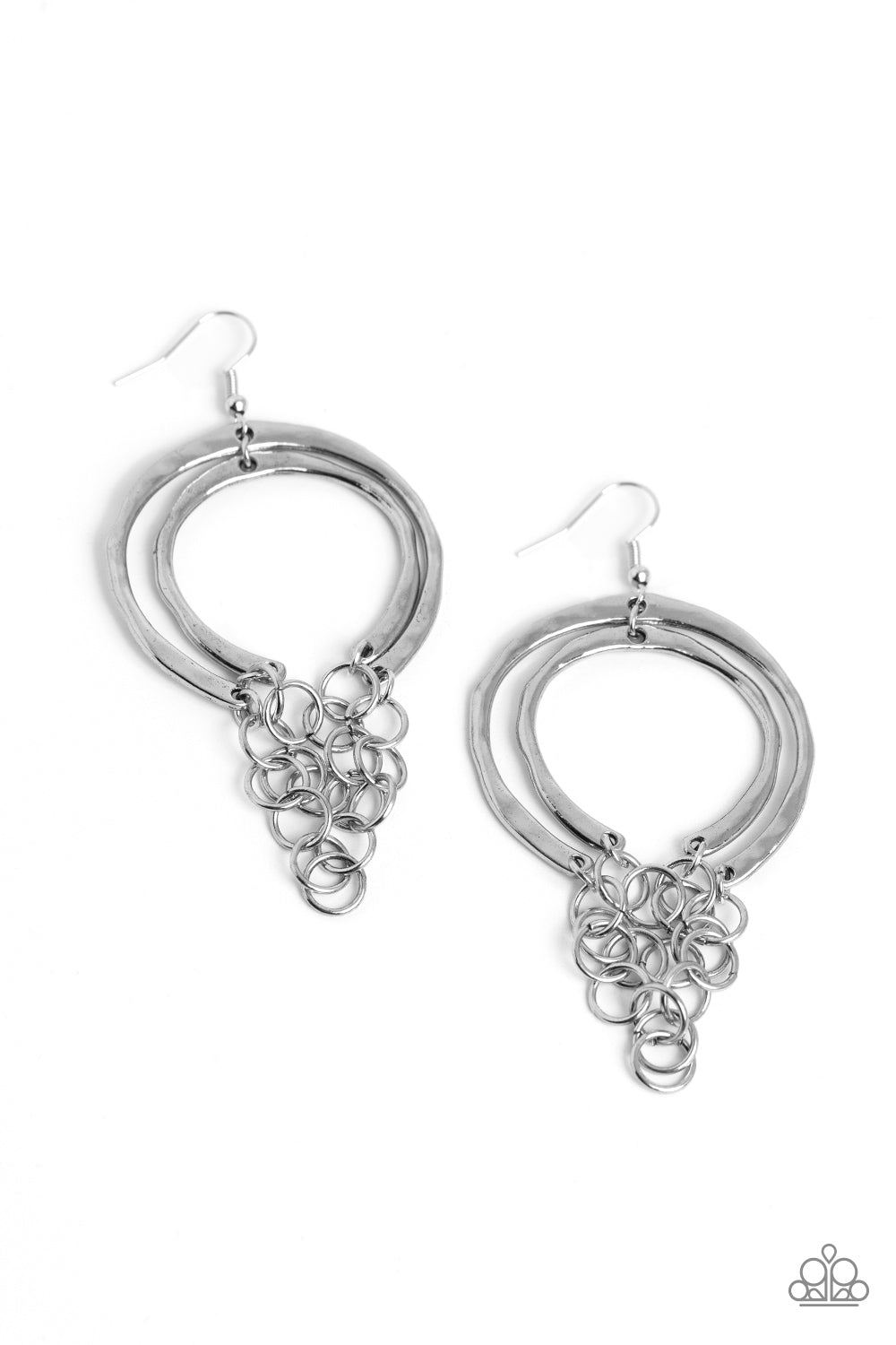 Dont Go CHAINg-ing - Silver Earring