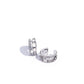 Dont Sweat The Small CUFF - White Earring