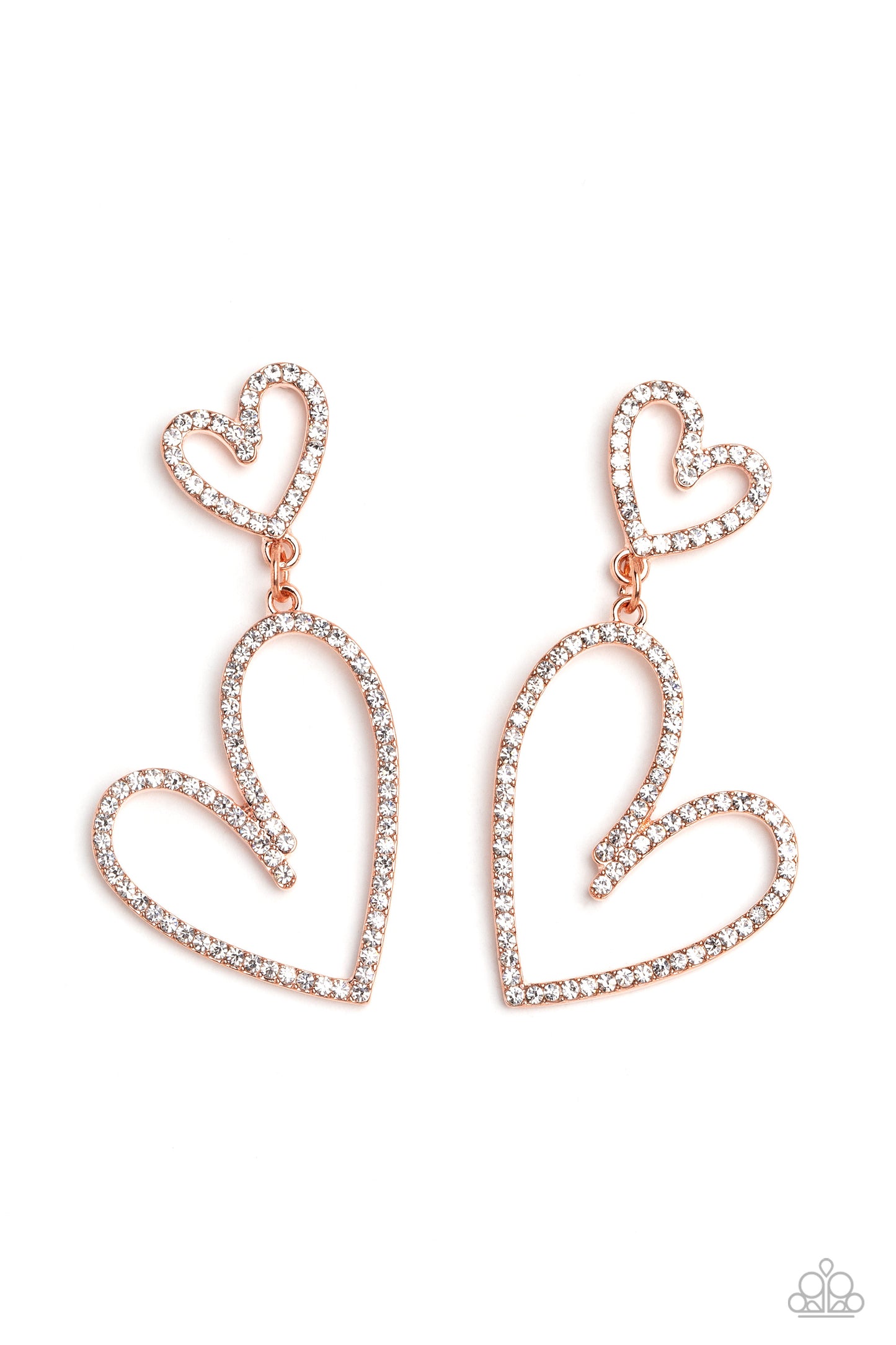 Doting Duo - Copper Earring