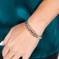 Doubled Down Dazzle - Brown Bracelet