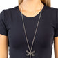 Dragonfly Dance - Silver Necklace