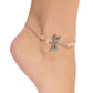 Dragonfly Dawn - Pink Anklet