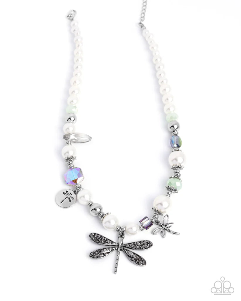 Dragonfly Delight  - Multi Necklace