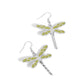 Dragonfly Descent - Green Earring