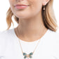 Dragonfly Direction - Gold Necklace