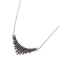 Dramatic Diadem - Silver Necklace