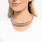 Dramatic Dynasty - Silver Necklace