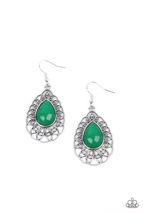 Dream Staycation - Green Earring