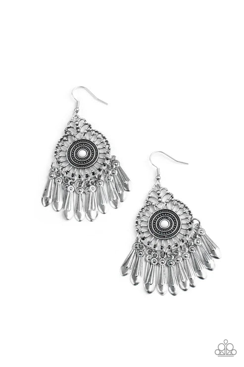 Dream a Little DREAMCATCHER - White Earring