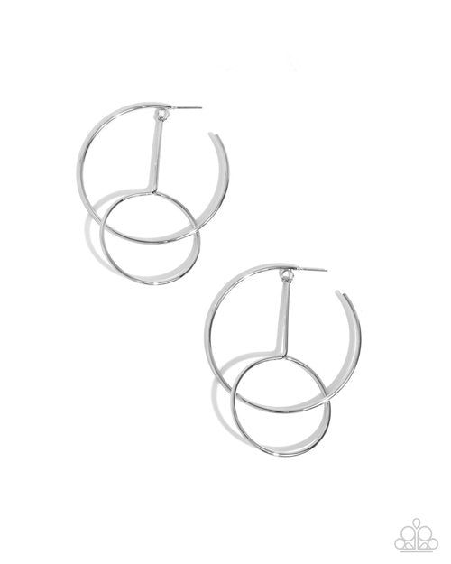 Dreaming of Hoops - Silver Earring