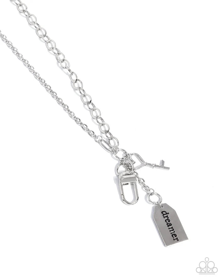 Dreamy Direction - Silver Necklace