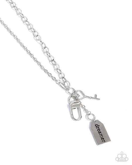 Dreamy Direction - Silver Necklace