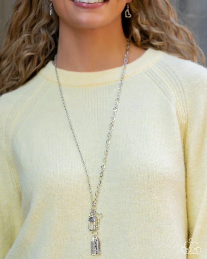 Dreamy Direction - Silver Necklace