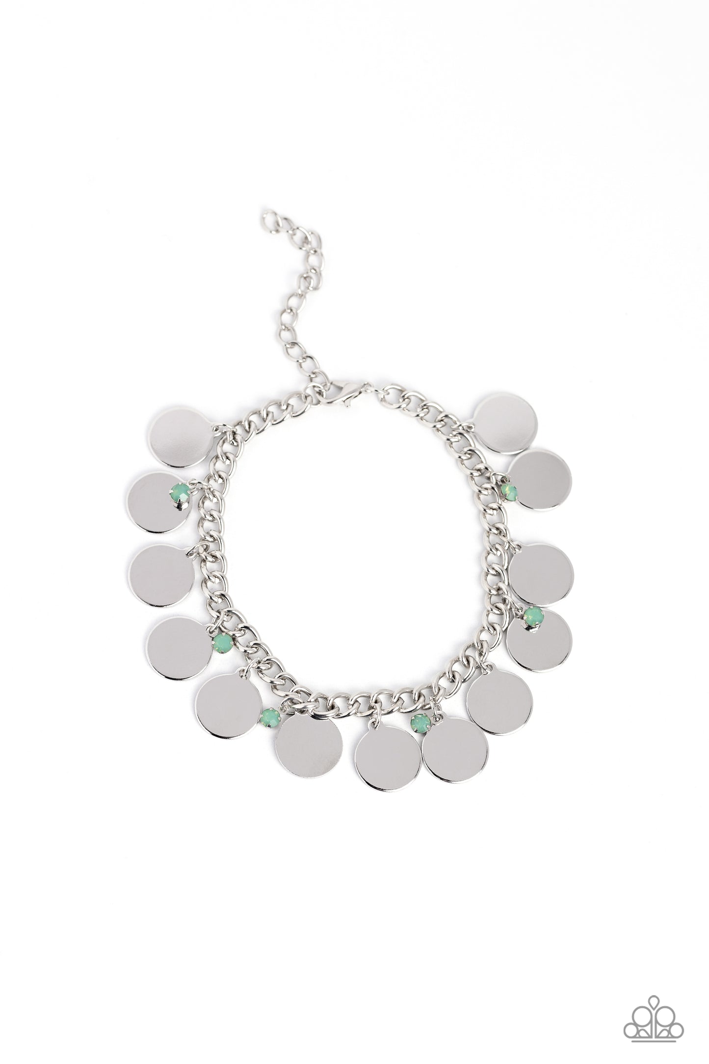 Dreamy Discs - Green Bracelet