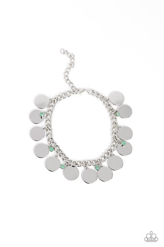 Dreamy Discs - Green Bracelet