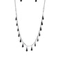 Drop-Dead Dance - Black Necklace