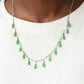 Drop-Dead Dance - Green Necklace