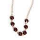 Drowning in Dazzle - Brown Necklace