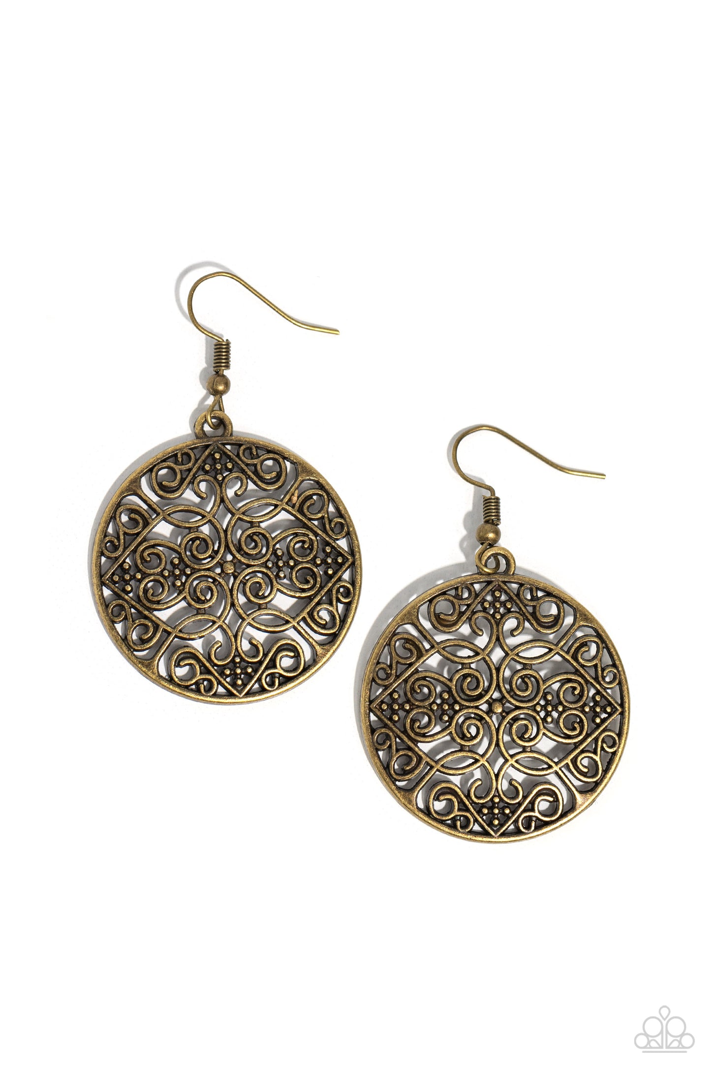 Dubai Décor - Brass Earring