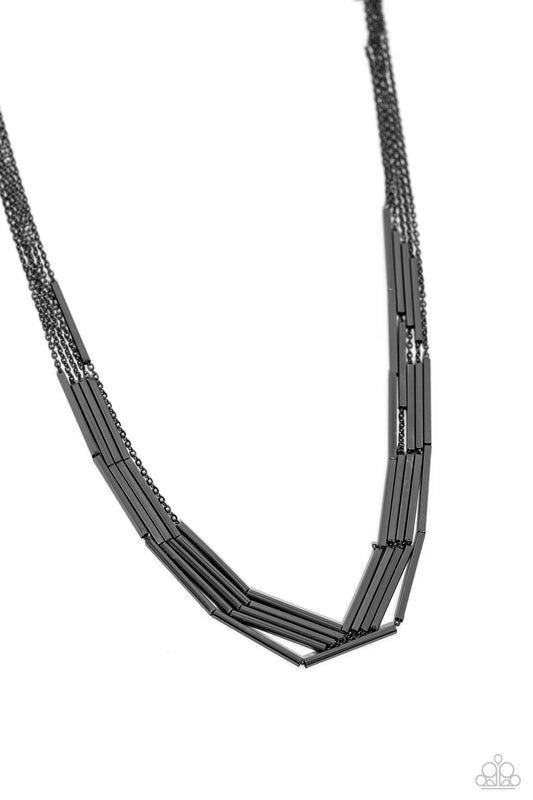 Dynamic Default - Black Necklace