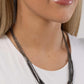 Dynamic Default - Black Necklace