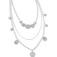 Dynasty Dance - Silver Necklace