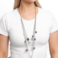 Dynasty Dance - Silver Necklace