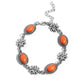 Earthy Estate - Orange Bracelet