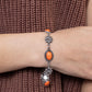 Earthy Estate - Orange Bracelet