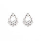 Earthy Zeal - White Earring