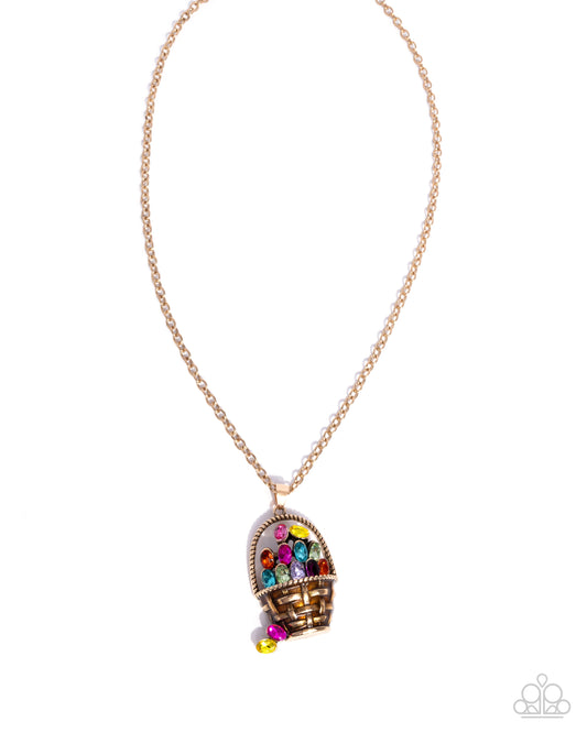 Easter Basket Brilliance - Multi Necklace