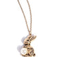 Easter Bunny - Gold Necklace