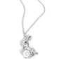 Easter Bunny - White Necklace