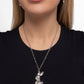 Easter Bunny - White Necklace